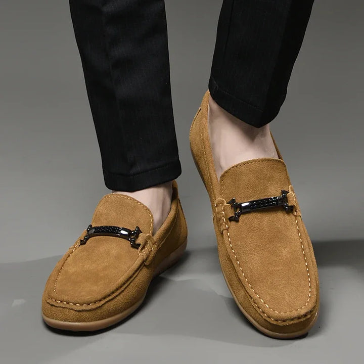 Savaro Suede Loafers