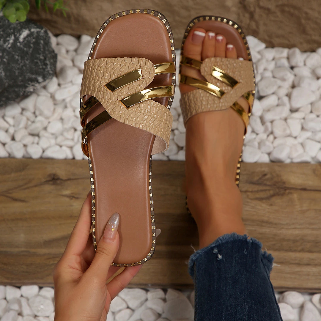 Bellara Metallic Sandals