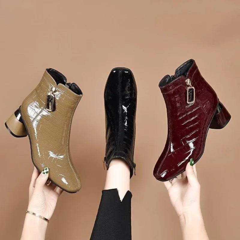 Velmira Leather Boots