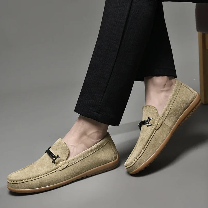 Savaro Suede Loafers