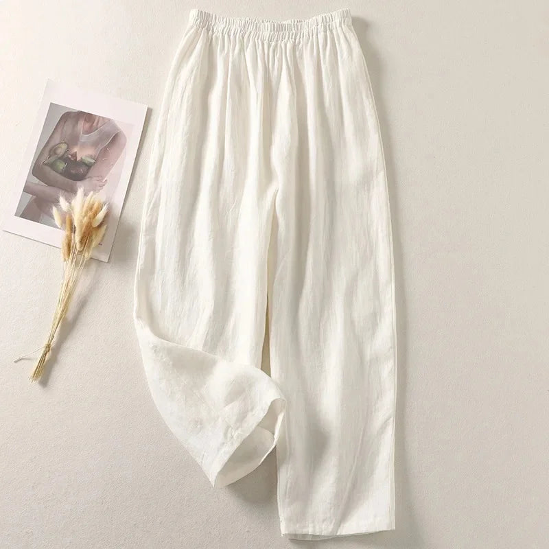 Solenna Linen Trousers