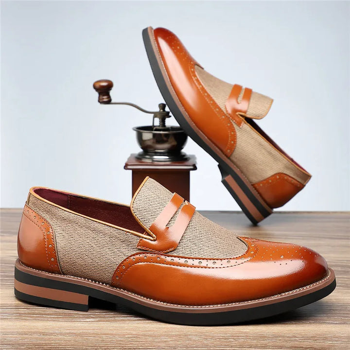 Calviano Brogue Loafers