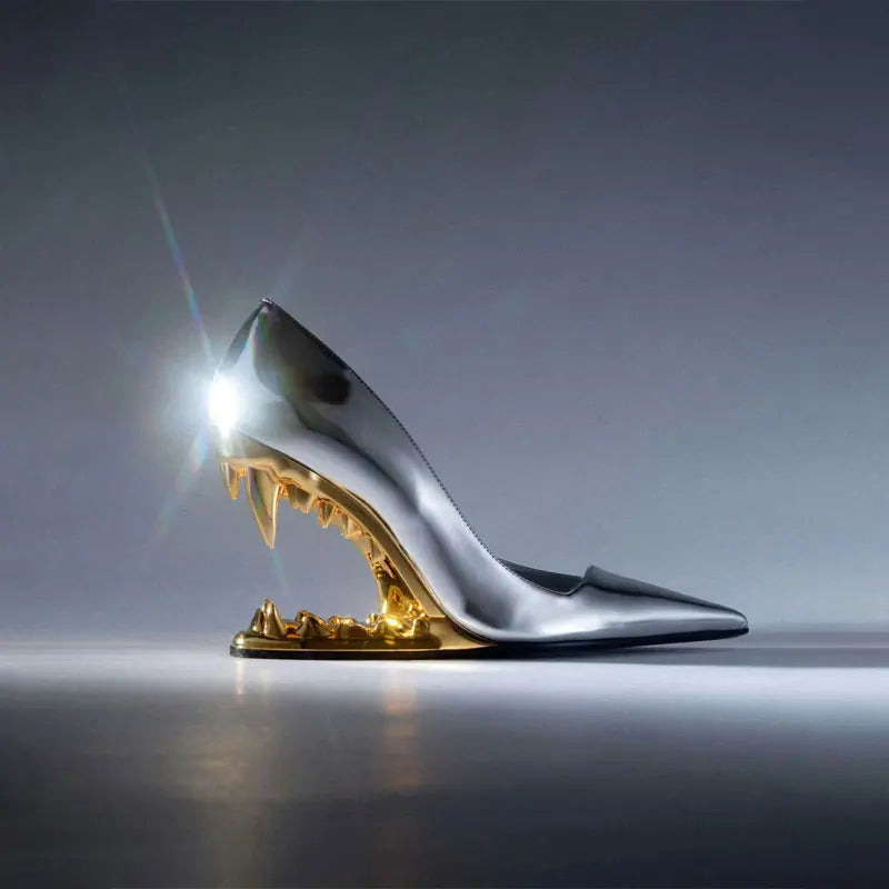Selene Tiger Fang Heels