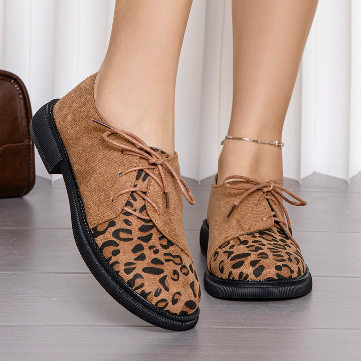 Elwood Lace Suede Flats