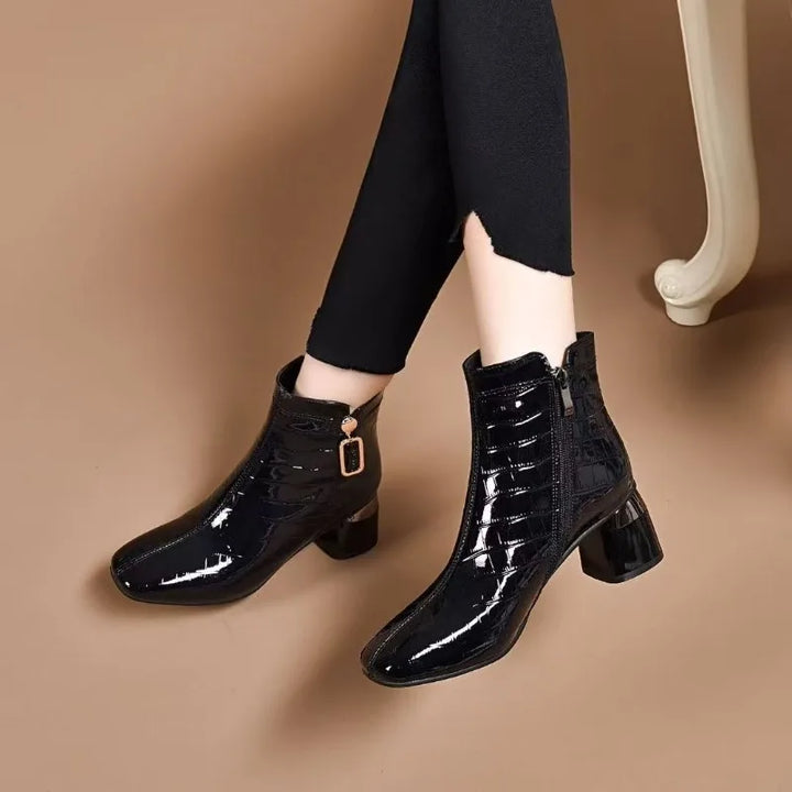 Velmira Leather Boots