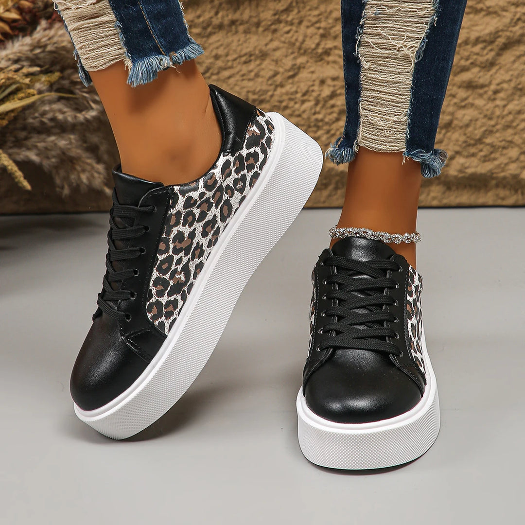 Savina Leopard Sneakers