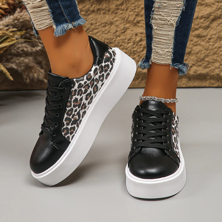 Savina Leopard Sneakers