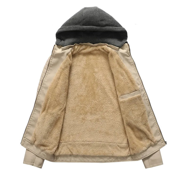 Rexton Hooded Leather Jacket