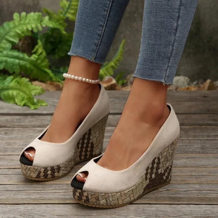 Calista Woven Wedges
