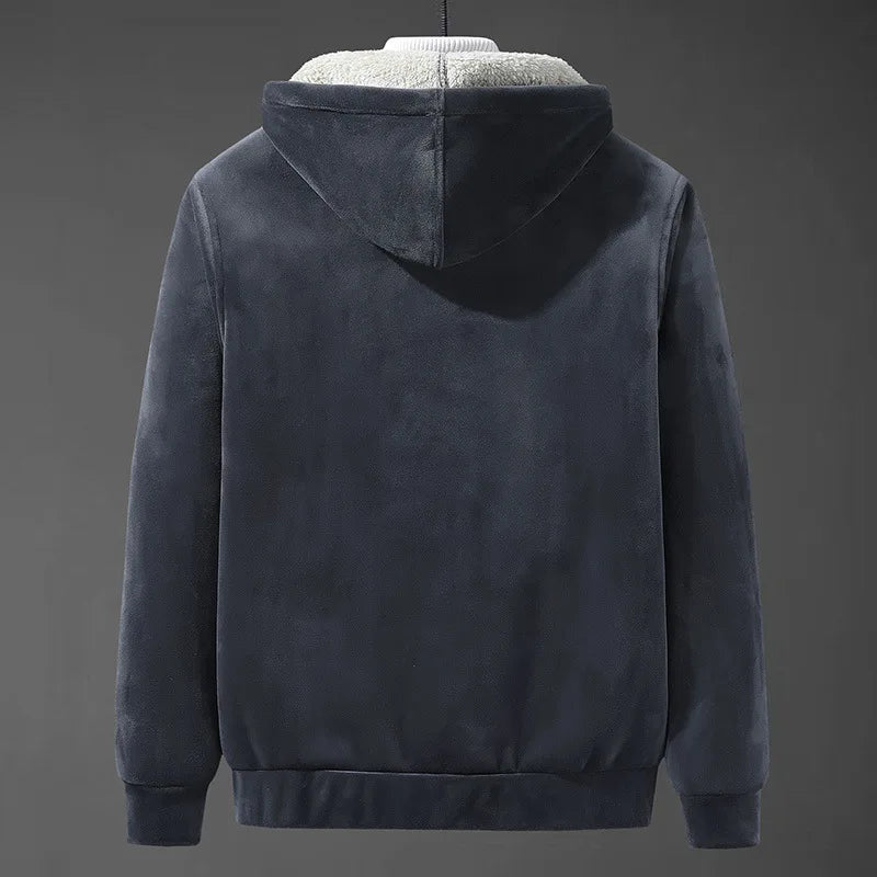 Hollis Sherpa-Lined Hooded Jacket