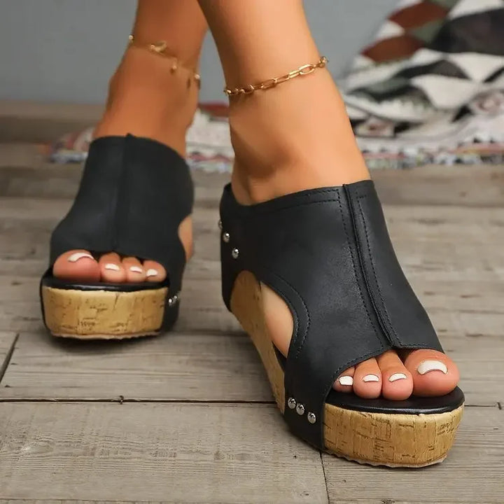 Soleia Cork Wedges