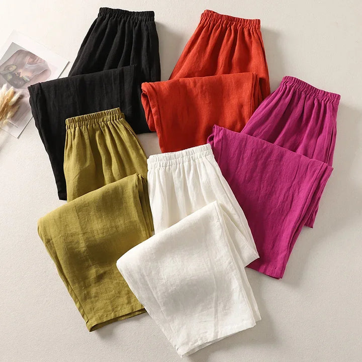 Solenna Linen Trousers
