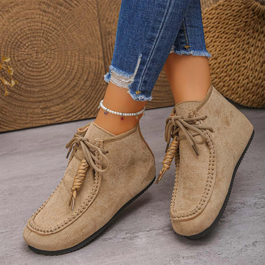 Ardena Suede Lace Boots