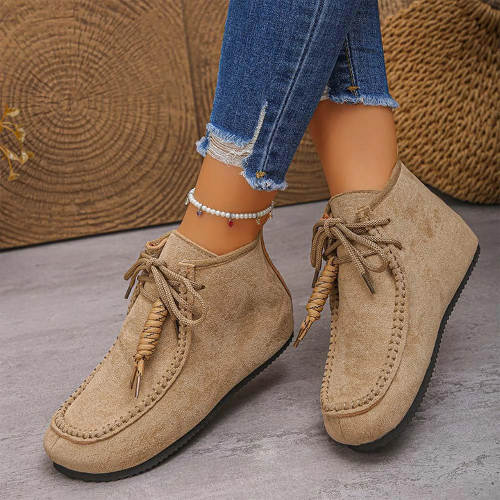 Ardena Suede Lace Boots