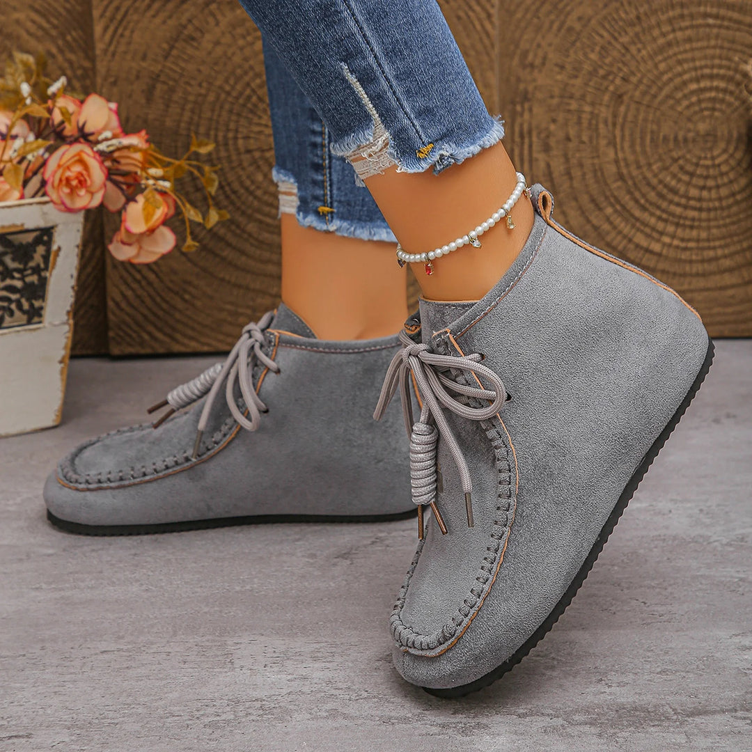 Ardena Suede Lace Boots