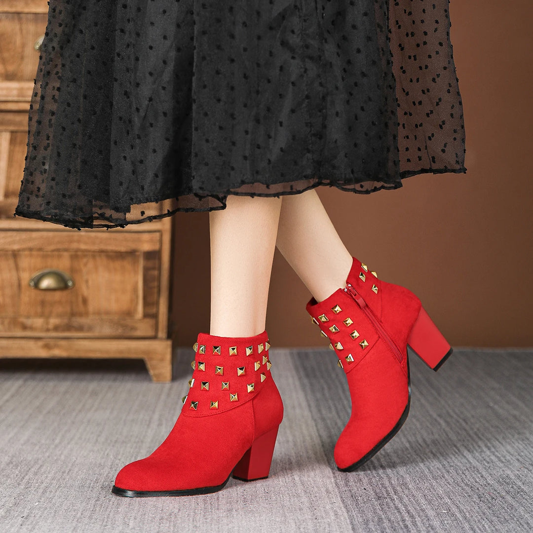 Corvella Stud Boots