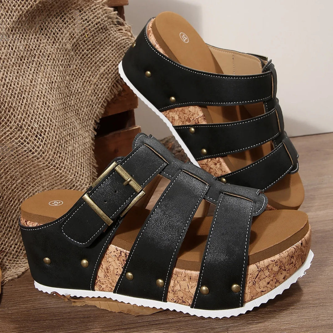 Rosalia Leather Sandals