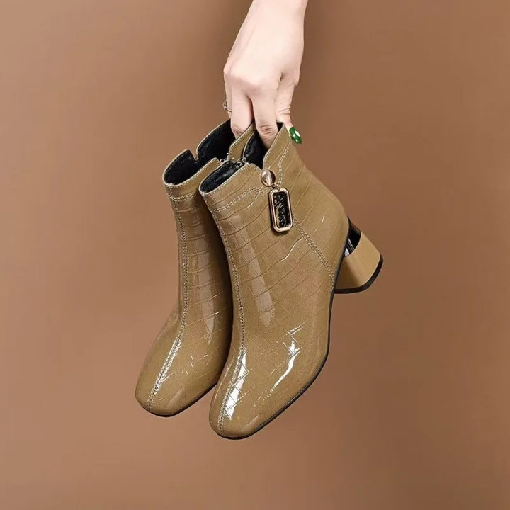 Velmira Leather Boots