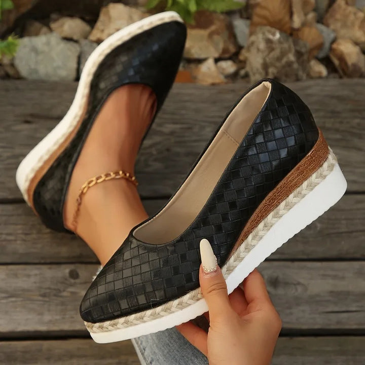 Layla Leather Platforms