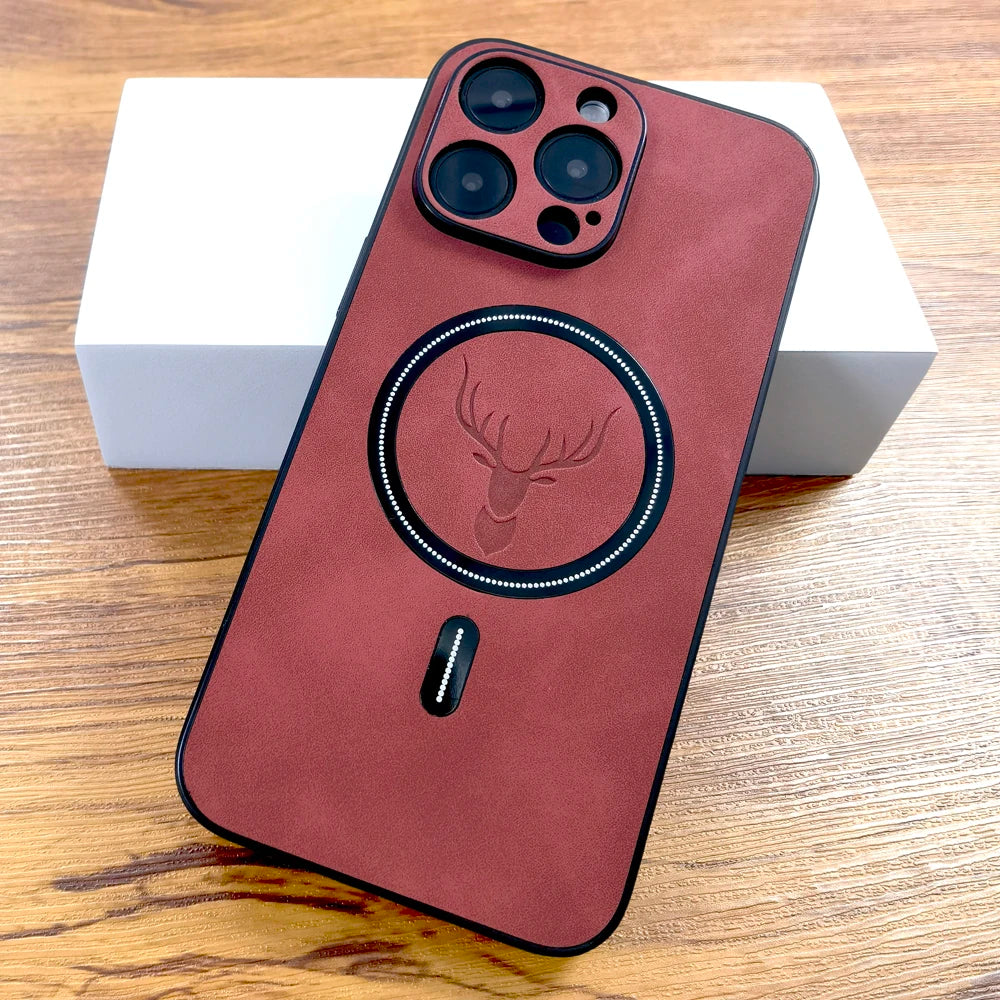 Velcrest Leather MagSafe Case