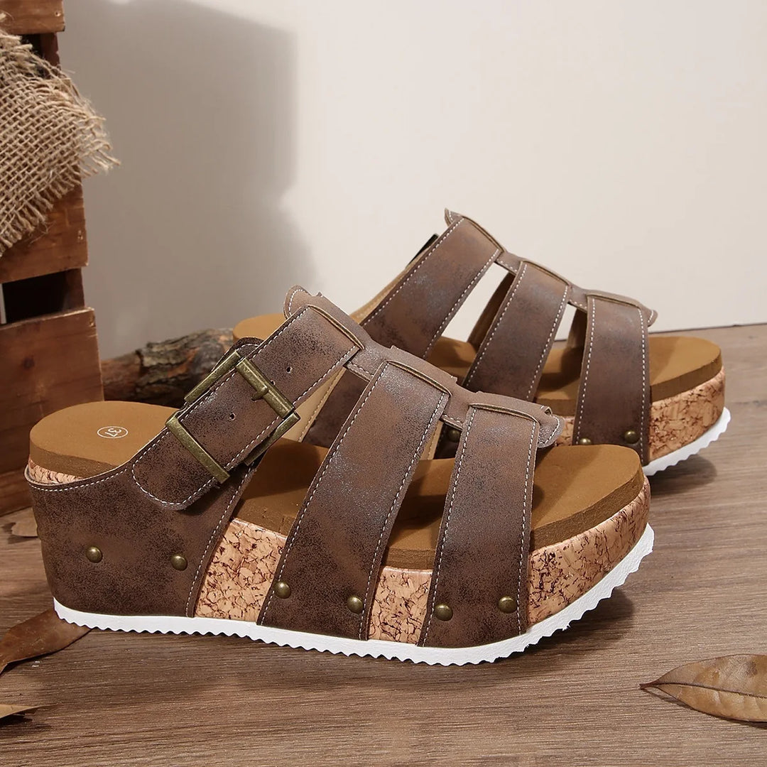 Rosalia Leather Sandals