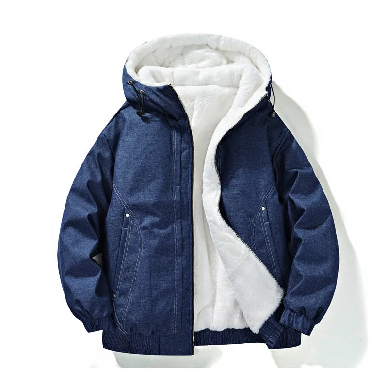 Calvin Fleece-Lined Hooded Jacket