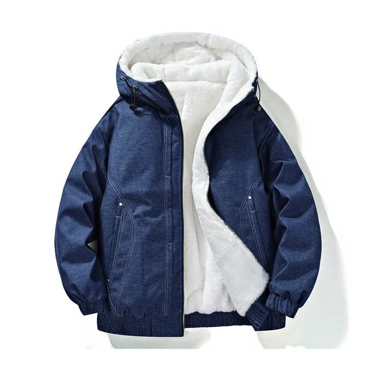 Calvin Fleece-Lined Hooded Jacket