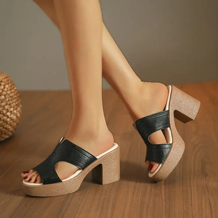 Brinley Leather Platforms