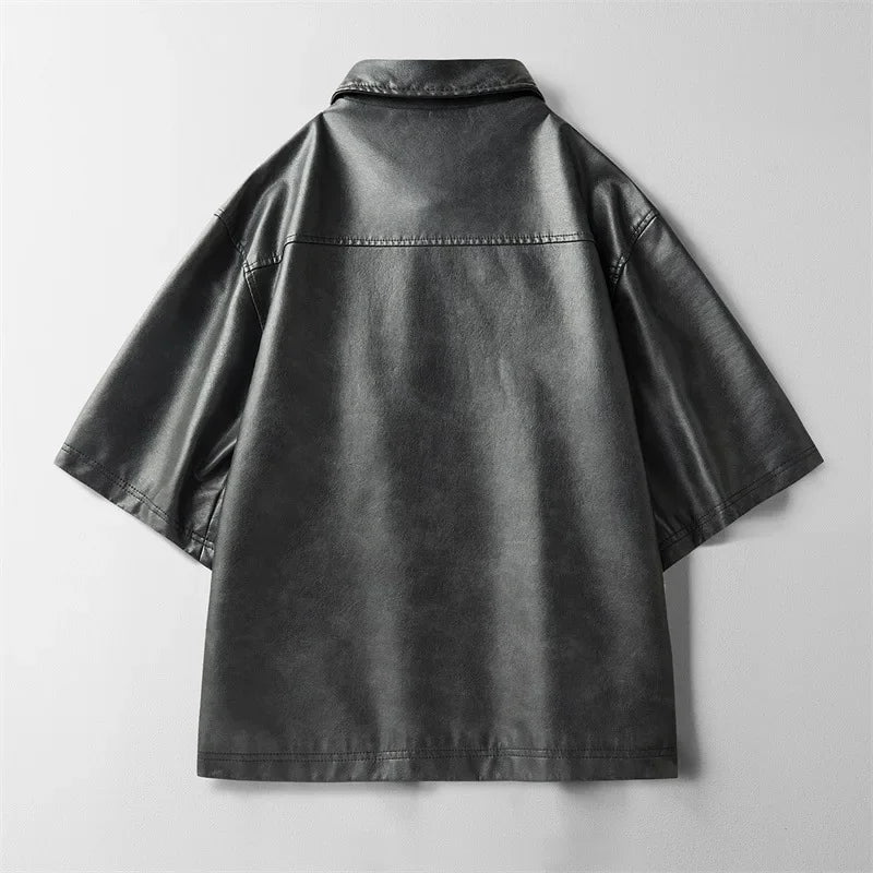 Draven Leather Shirt