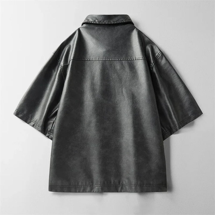 Draven Leather Shirt