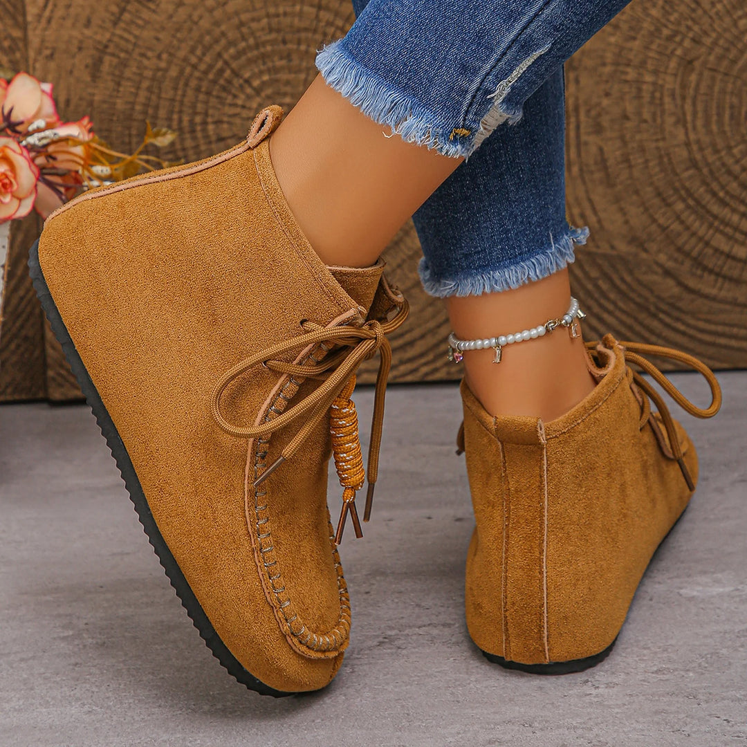 Ardena Suede Lace Boots