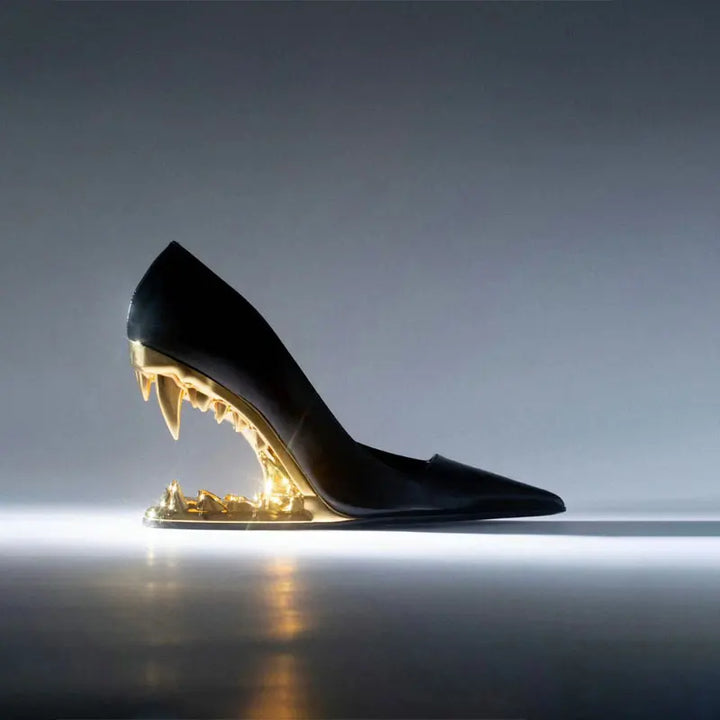 Selene Tiger Fang Heels