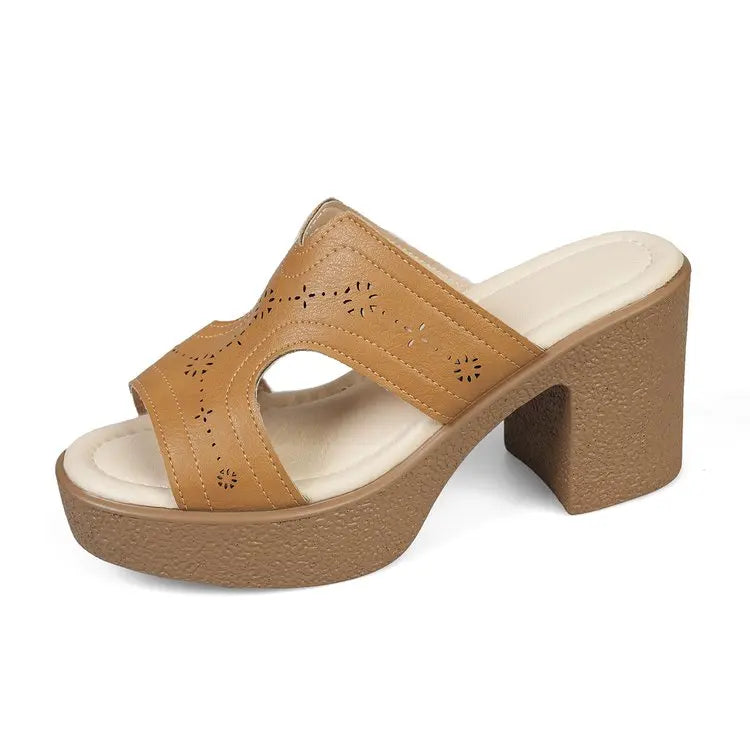 Brinley Leather Platforms