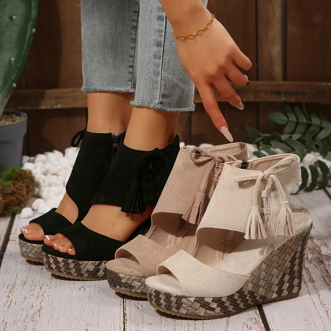 Calindra Wedge Sandals