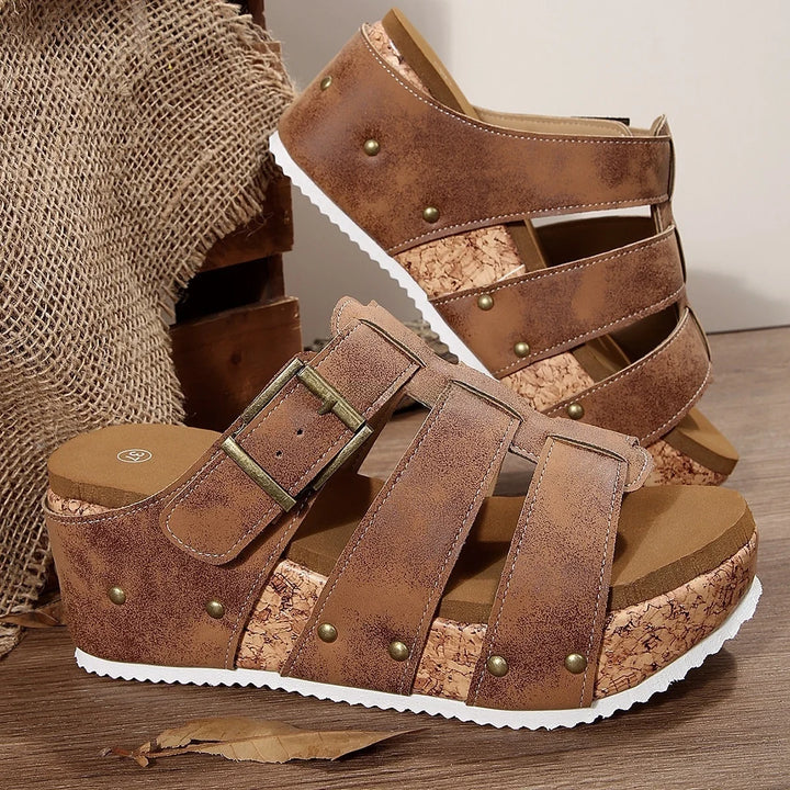 Rosalia Leather Sandals