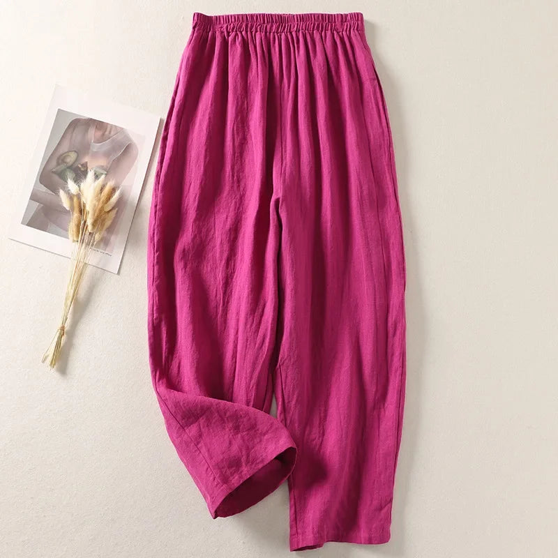 Solenna Linen Trousers