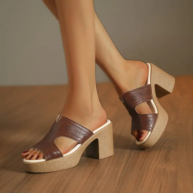 Brinley Leather Platforms