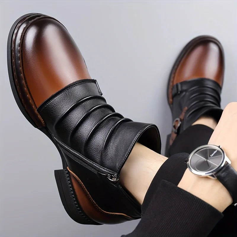 Rovello Buckle Ankle Boots