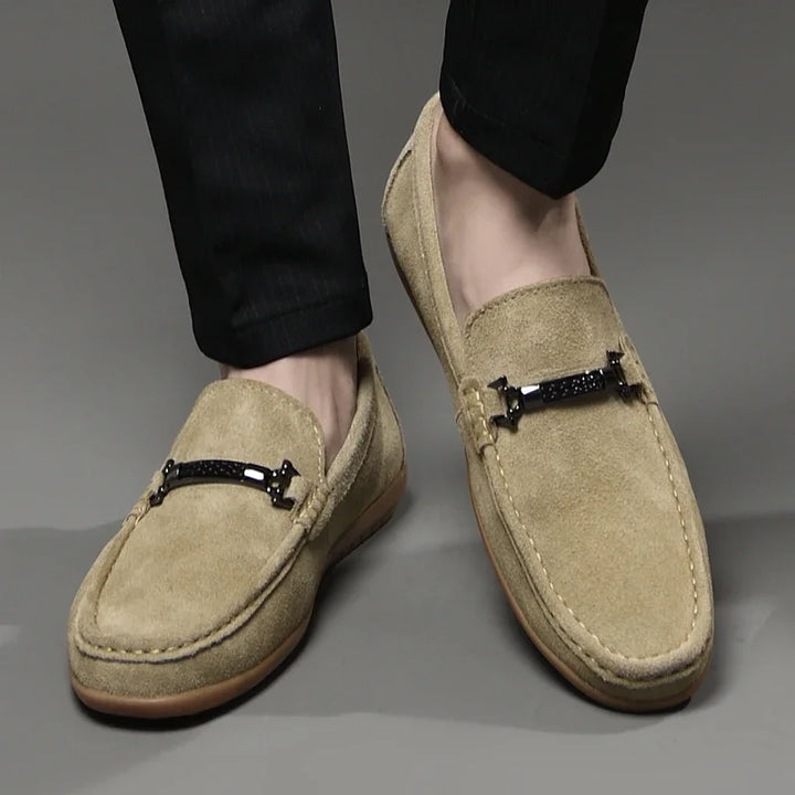 Savaro Suede Loafers