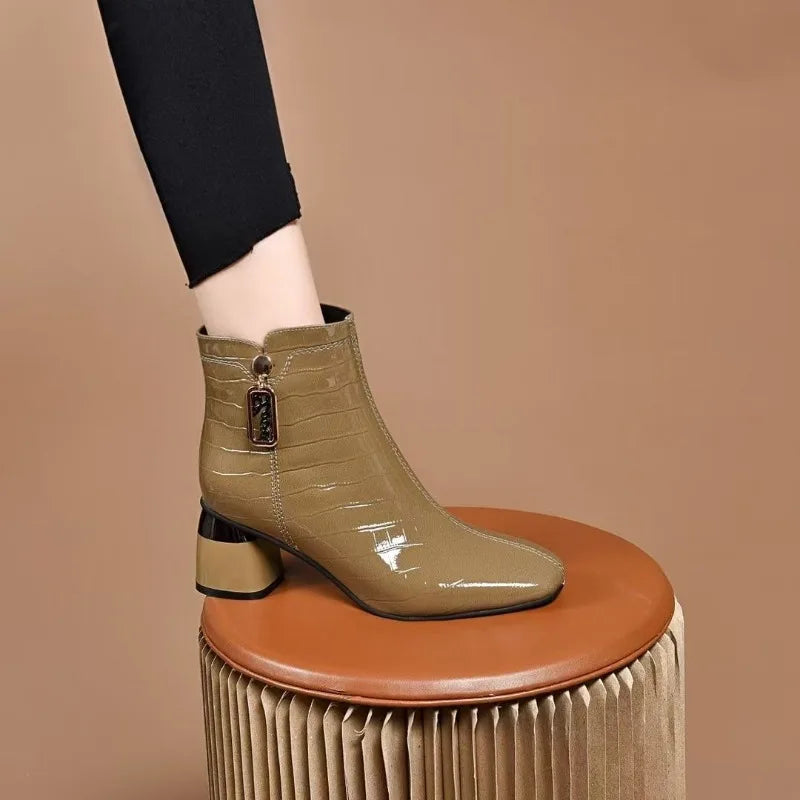 Velmira Leather Boots