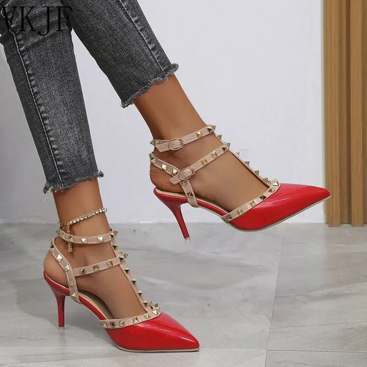Seloria Stud Heels
