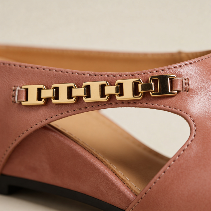 Elena Leather Mules